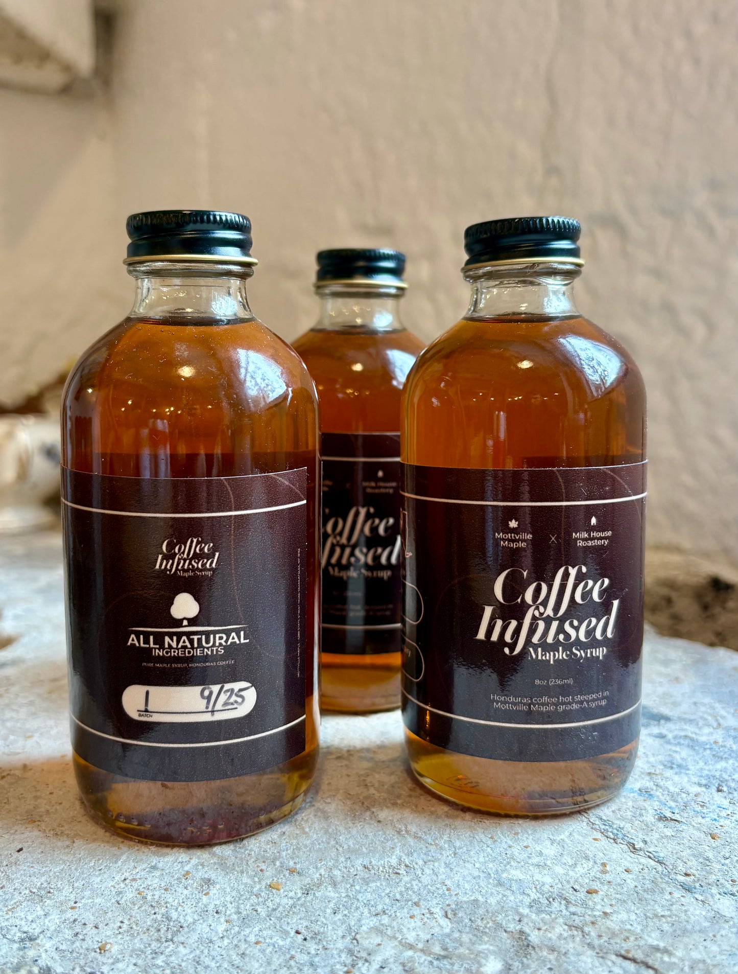 Coffee Infused Mottville Maple Syrup