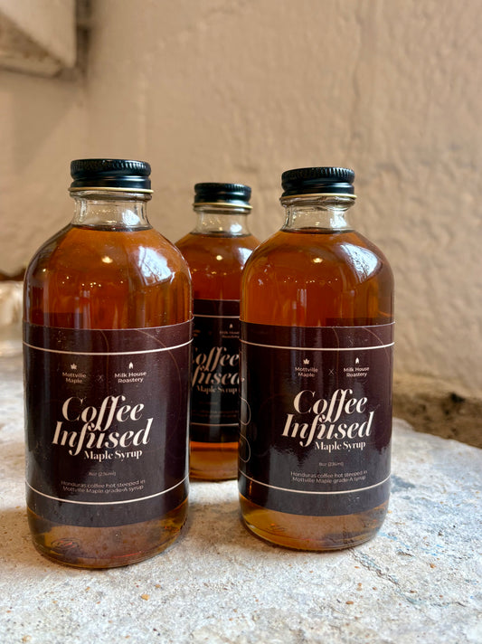Coffee Infused Mottville Maple Syrup