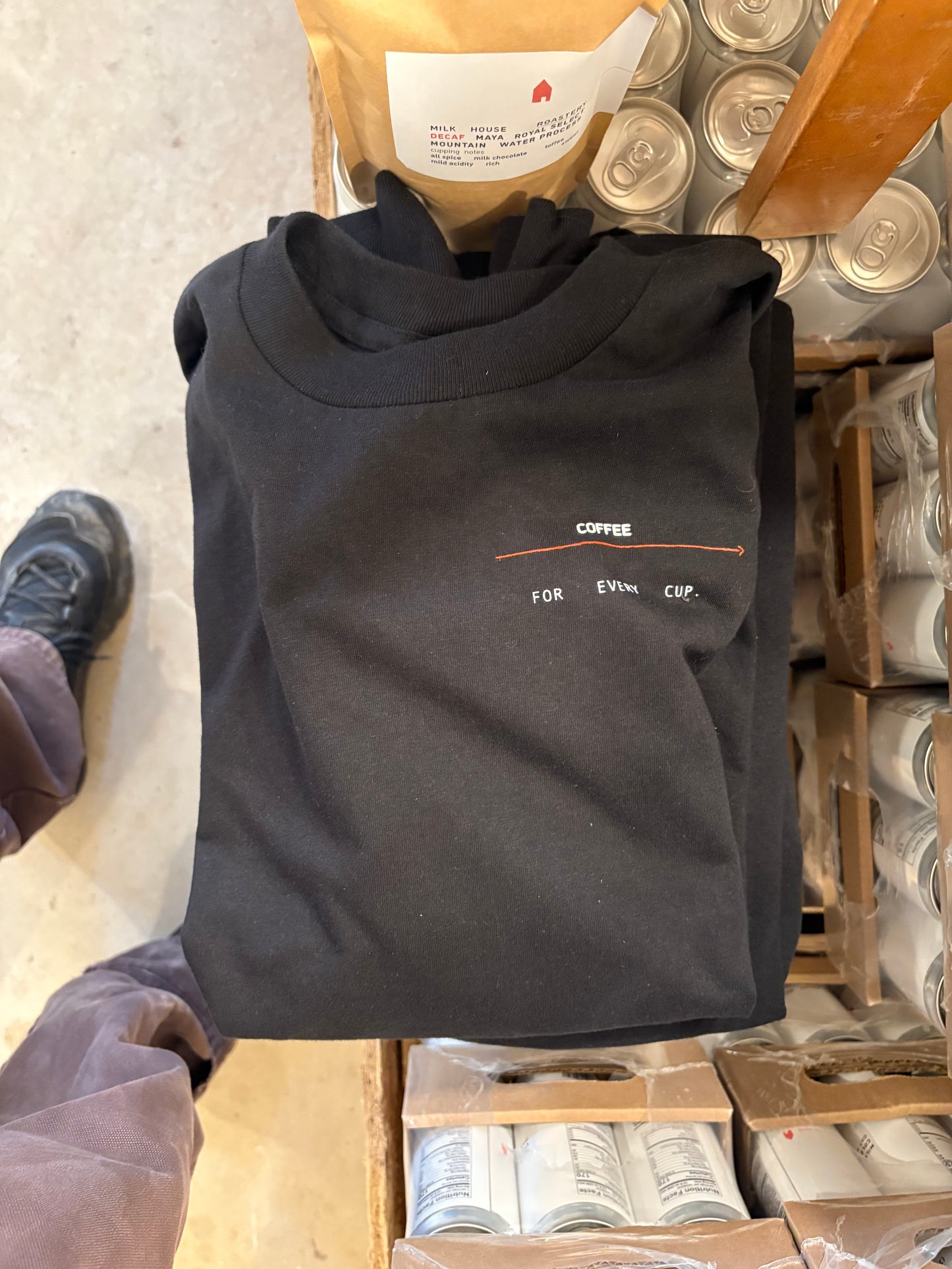 ——->Black Long Sleeve T