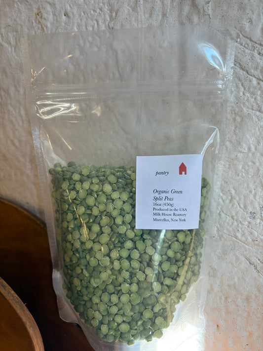 Organic Green Split Peas