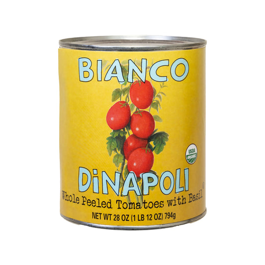 Whole Peeled Tomatoes Bianco DiNapoli 28oz Organic